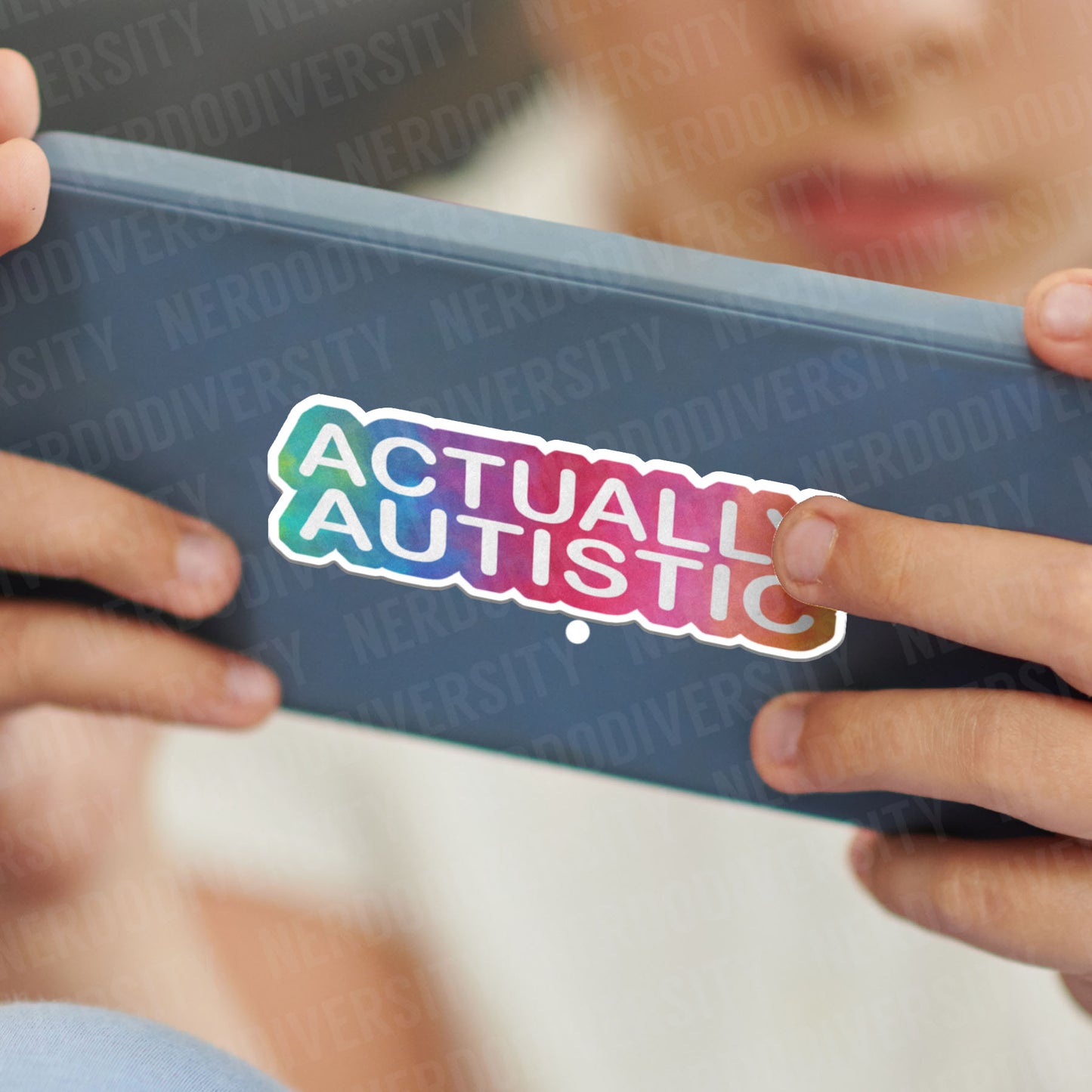 "Actually Autistic" Sticker