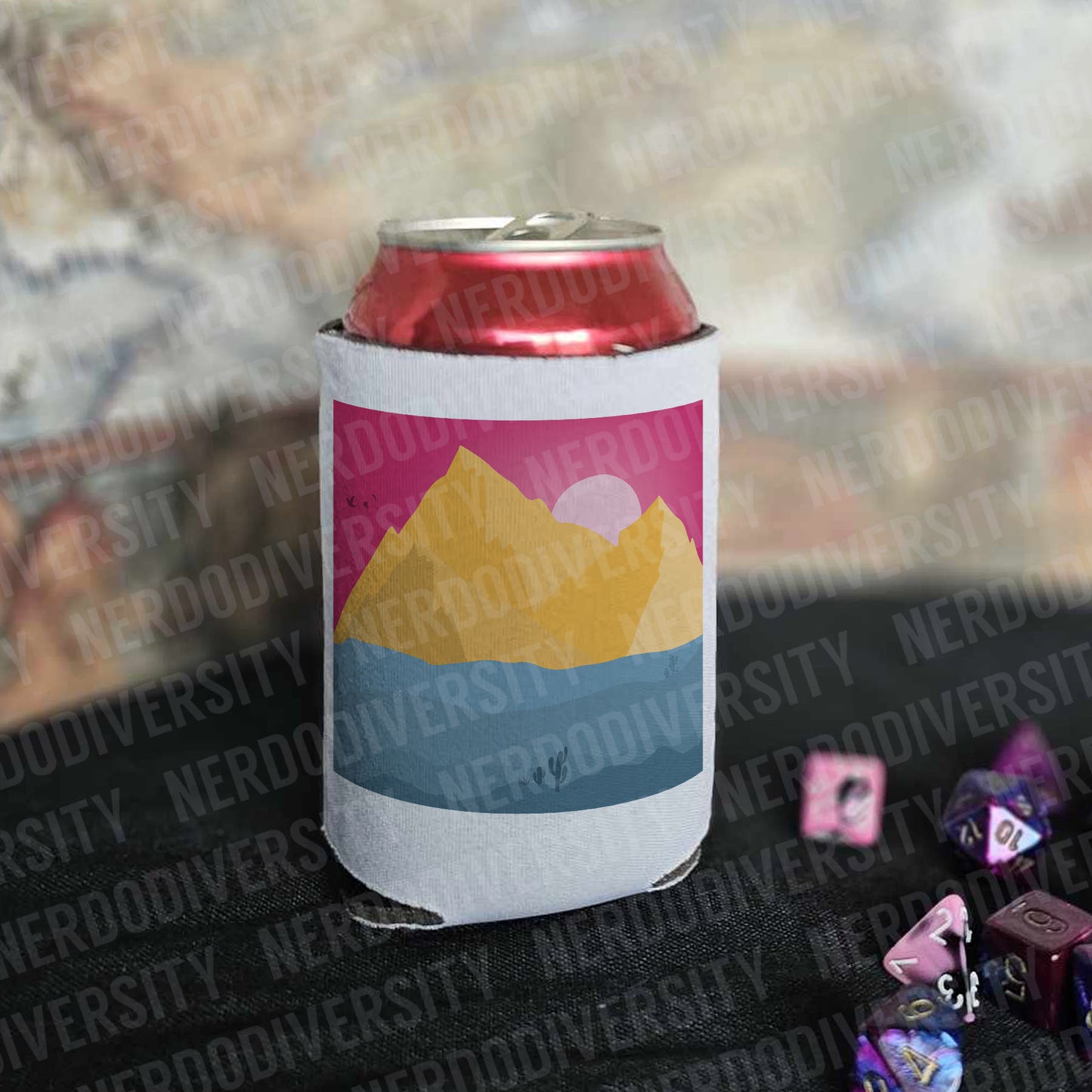 "Pridescapes - Pan" Can Cooler