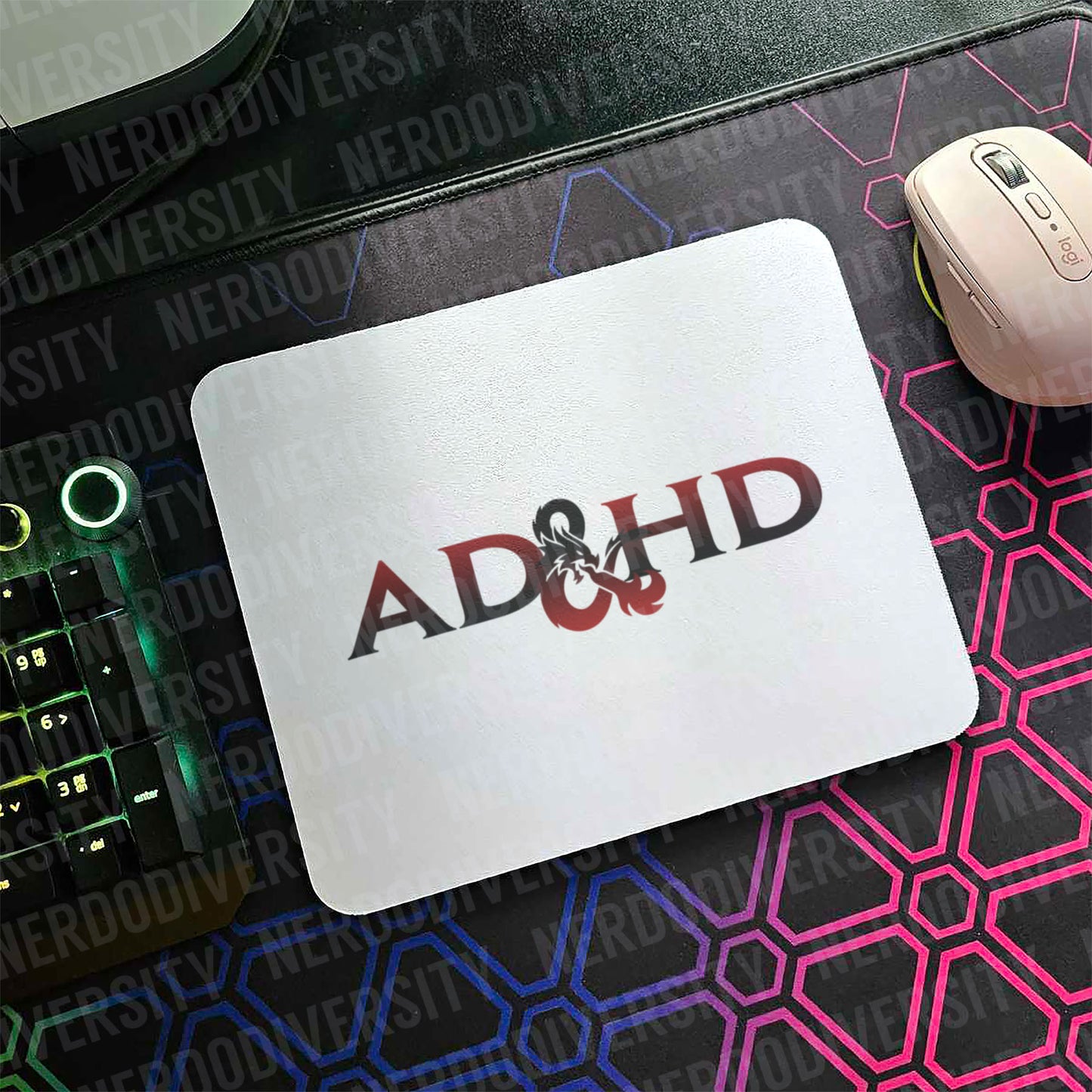 "AD&HD" Mouse Pad