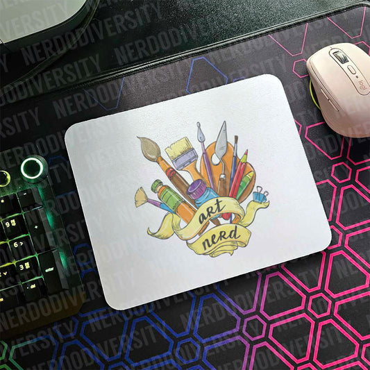 "Art Nerd" Mouse Pad