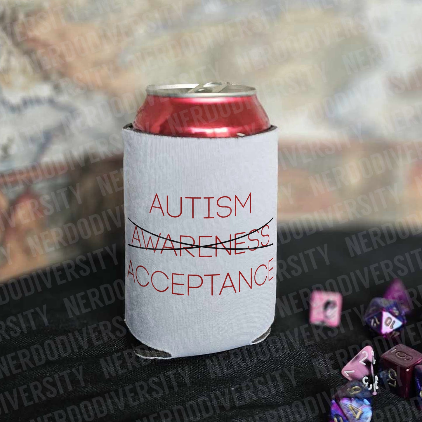 "Autism Acceptance" Can Cooler