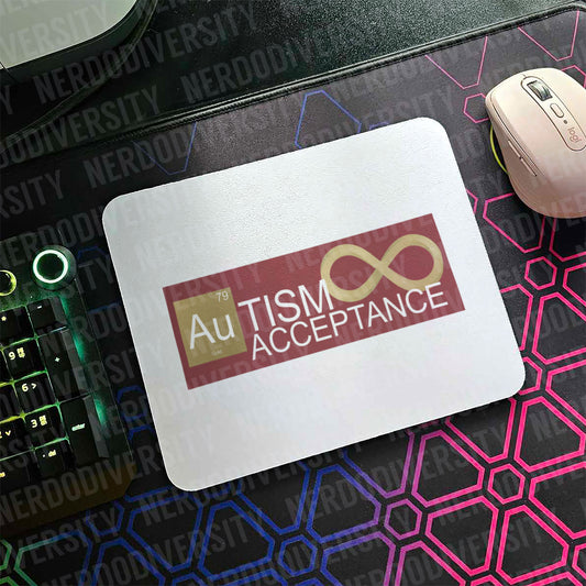 "AU-tism Acceptance" Mouse Pad