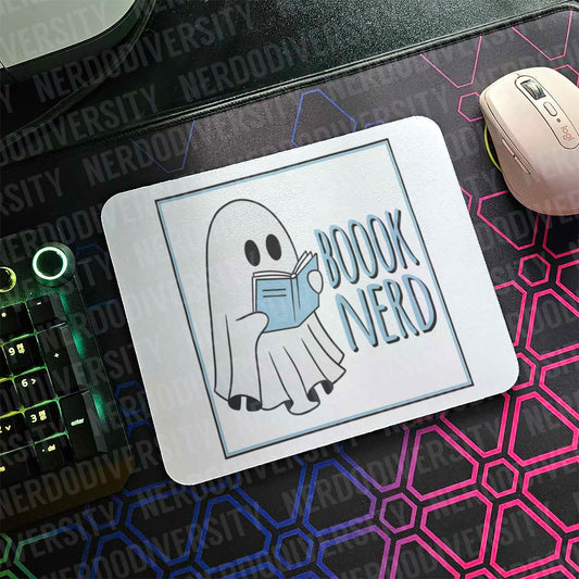 "Boook Nerd" Mouse Pad