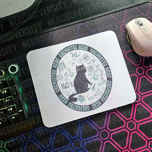 "Chemistry Nerd" Mouse Pad