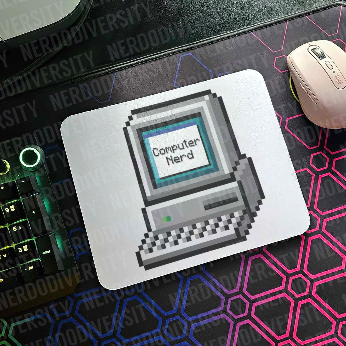 "Computer Nerd" Mouse Pad