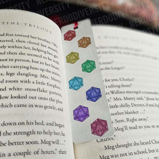 "D20" Bookmark