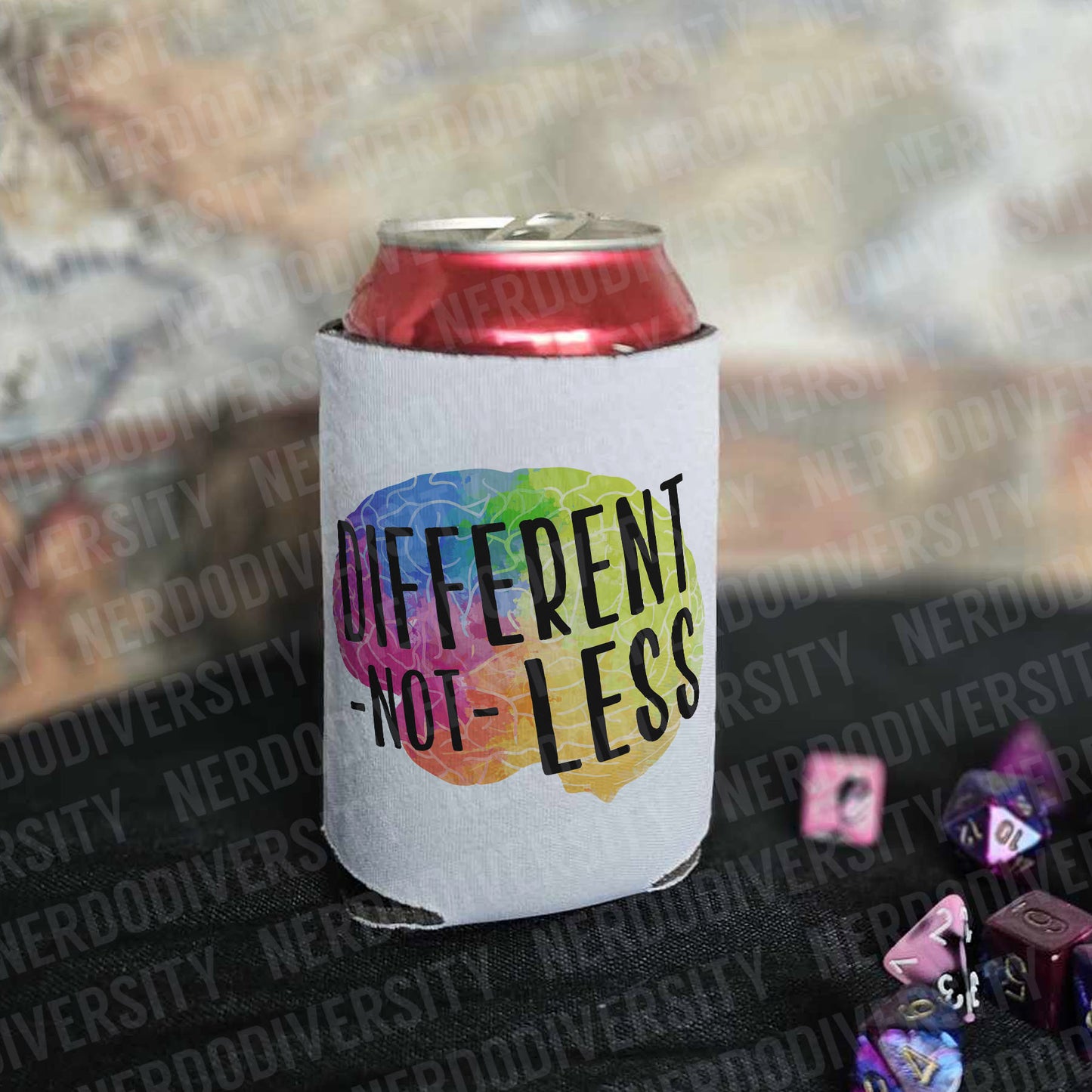 "Different Not Less" Can Cooler