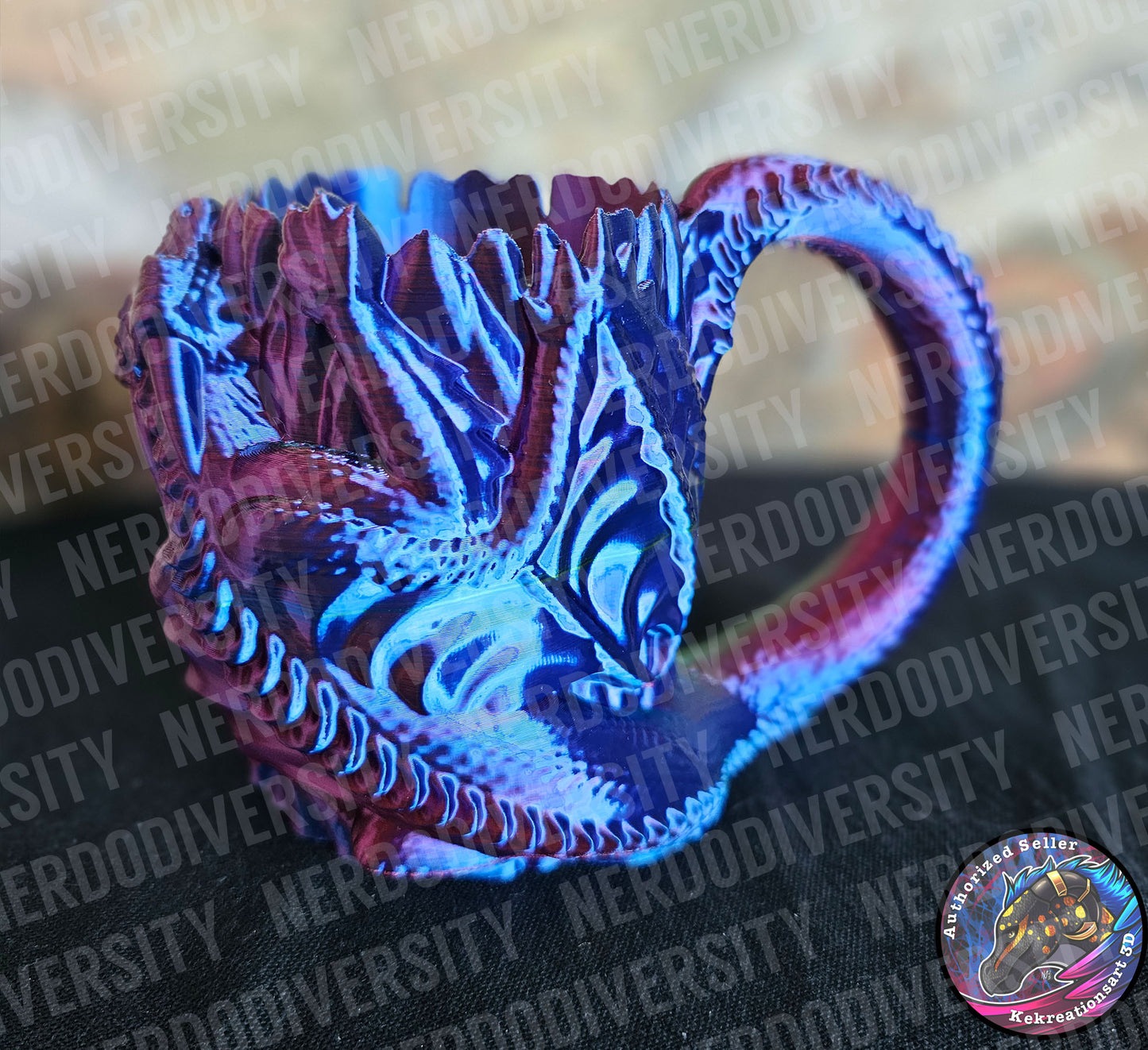 Drink Dragon Can Holder - Hologram