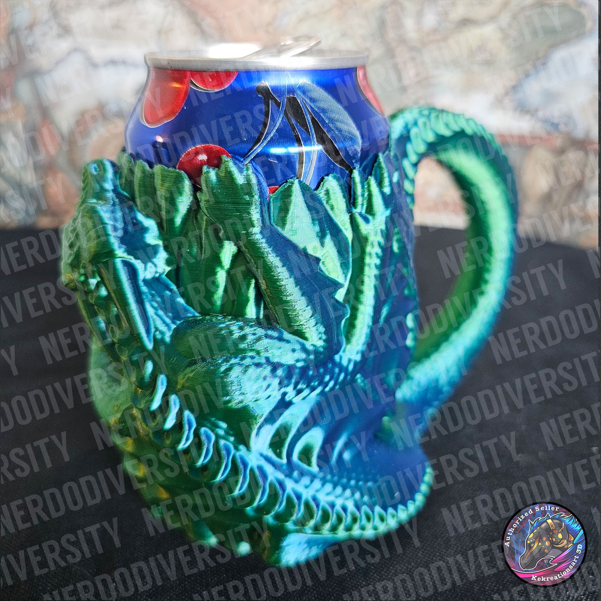 Drink Dragon Can Holder - Lagoon