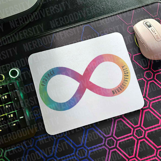 "Embrace Neurodiversity" Mouse Pad