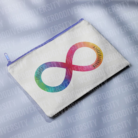 "Embrace Neurodiversity" Zipper Pouch