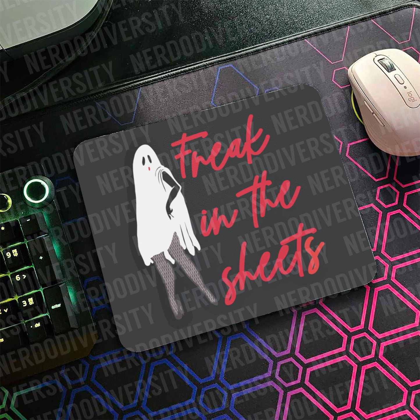 "Freak in the Sheets" Mouse Pad