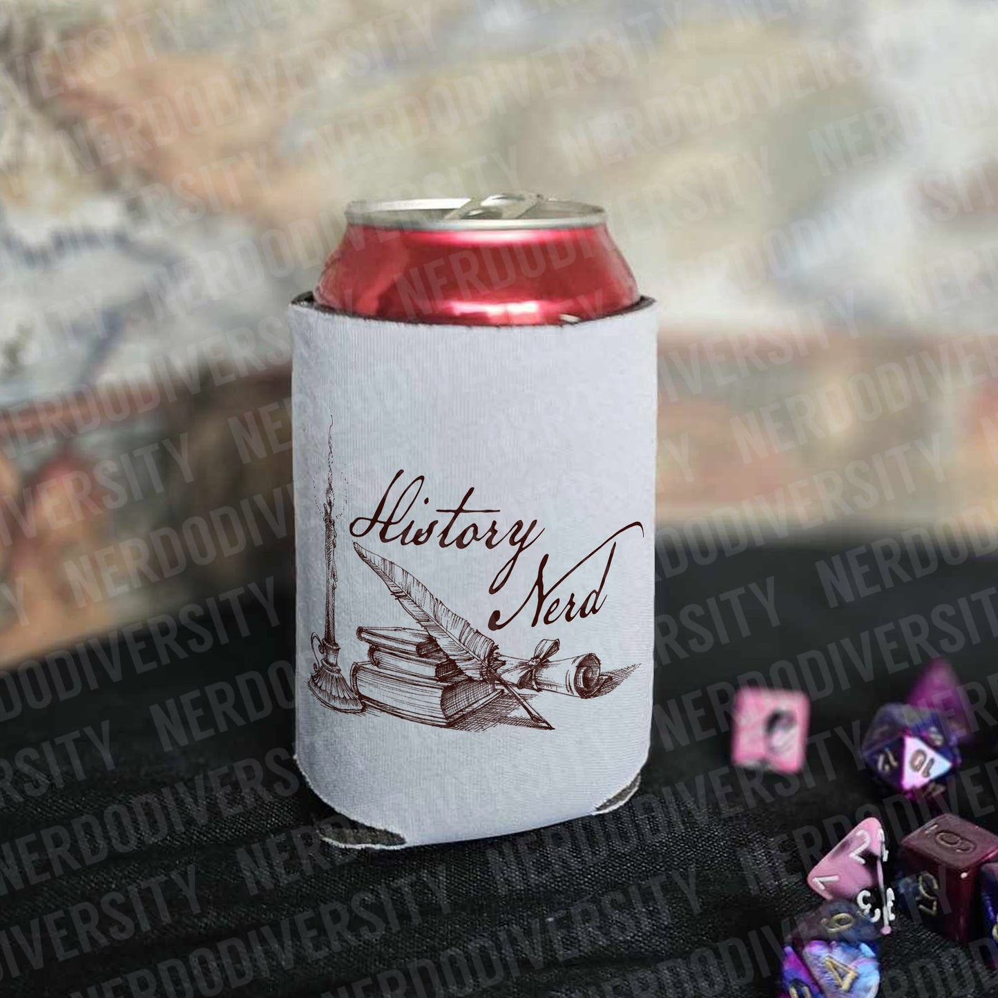 "History Nerd" Can Cooler