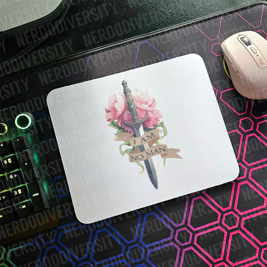 "I Am No Man" Mouse Pad