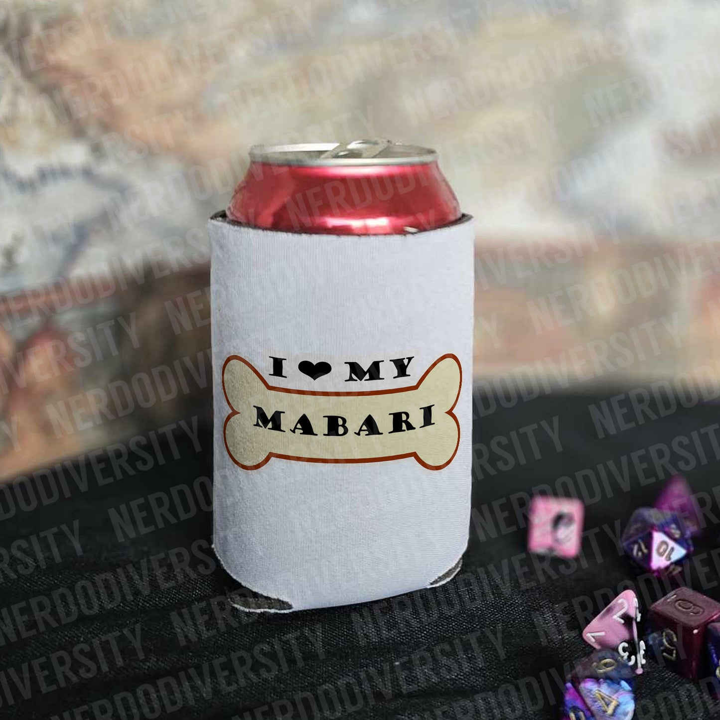 "I Love My Mabari" Can Cooler