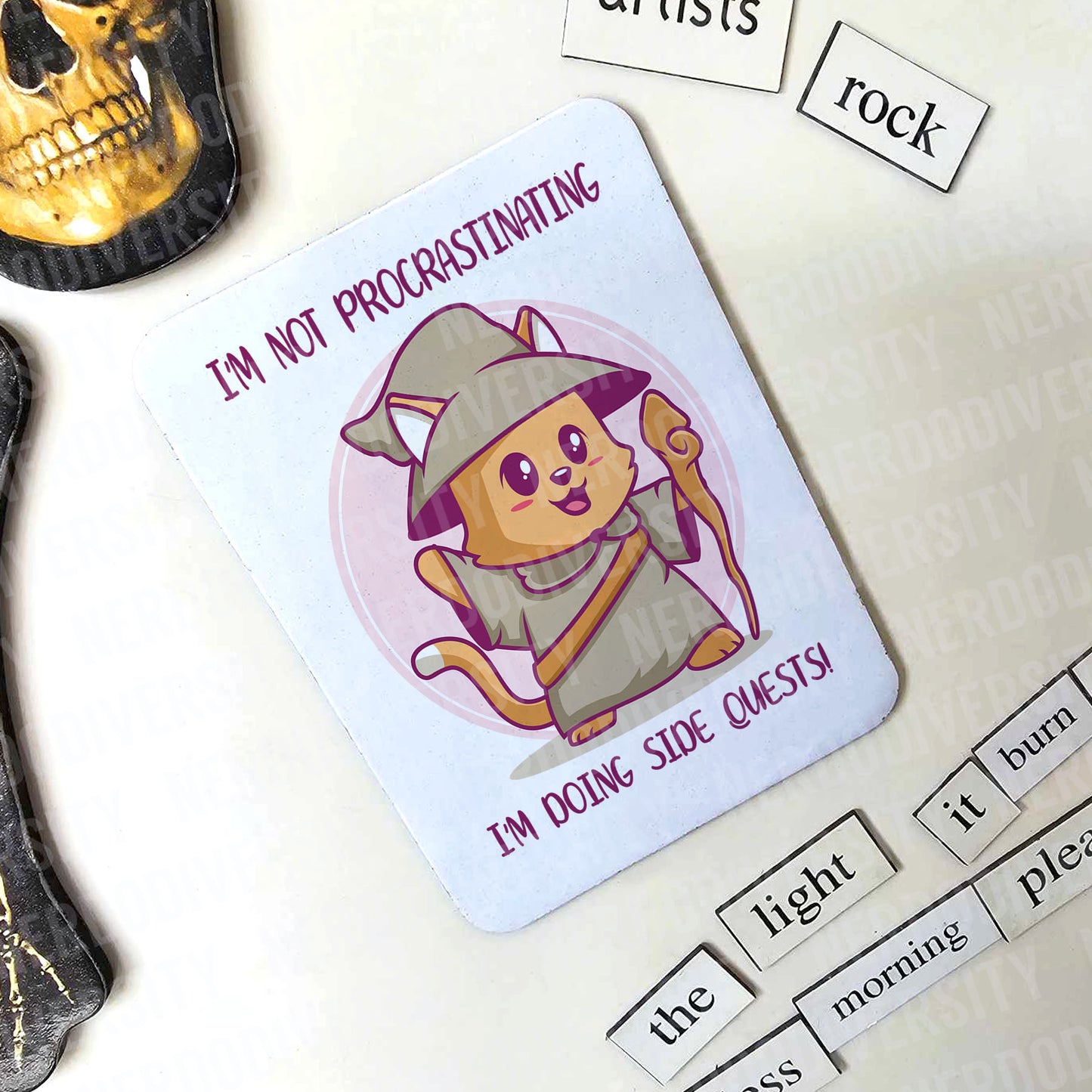 "I'm Not Procrastinating; I'm Doing Side Quests" Magnet