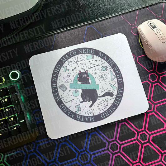 "Math Nerd" Mouse Pad