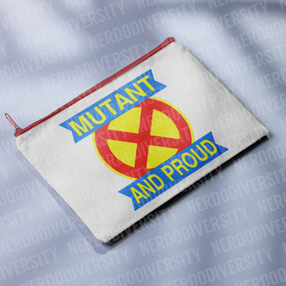 "Mutant and Proud" Zipper Pouch