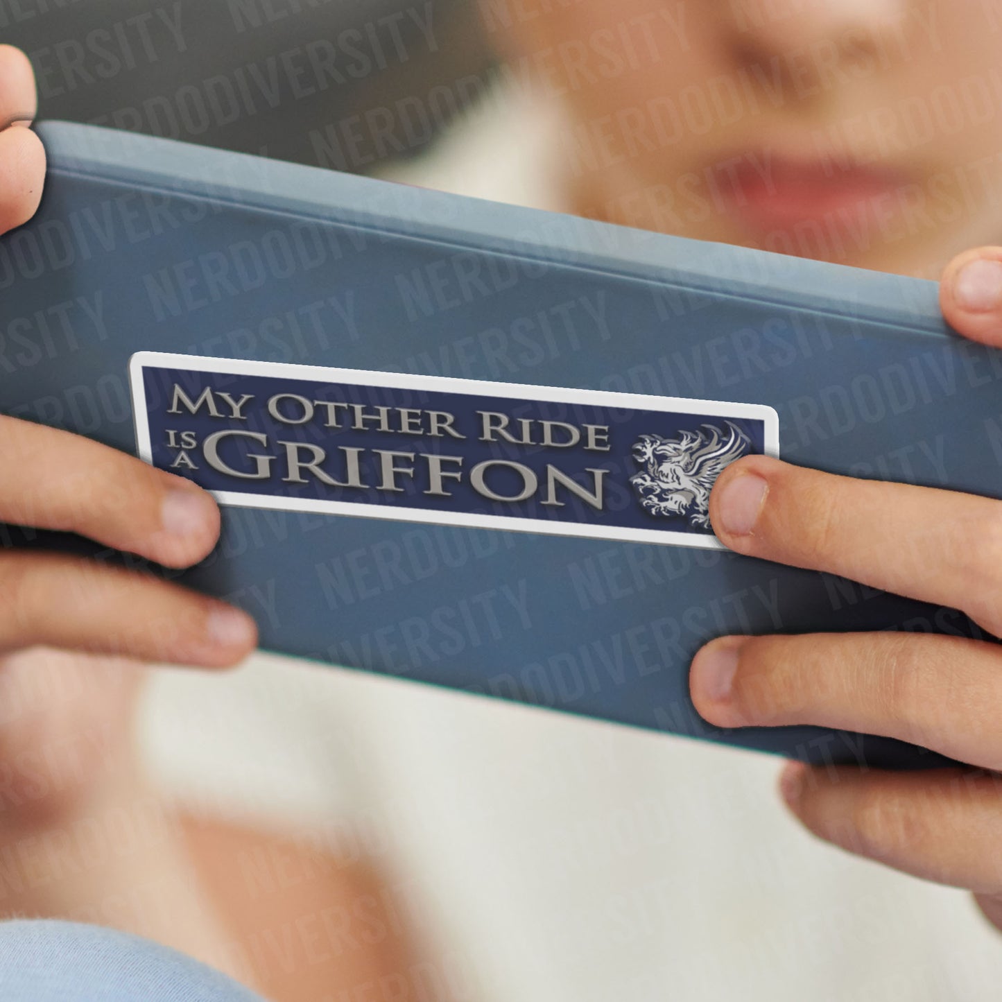 "My Other Ride is a Griffon" Sticker