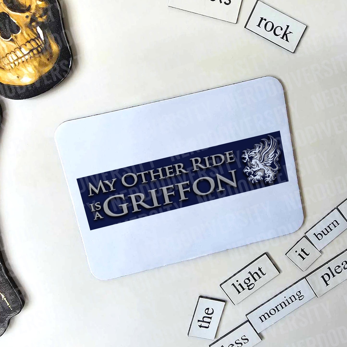 "My Other Ride is a Griffon" Magnet