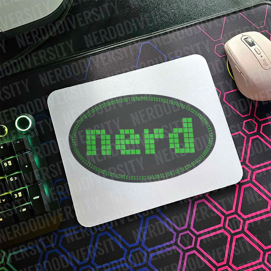 "Nerd" Mouse Pad