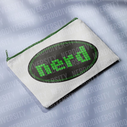 "Nerd" Zipper Pouch