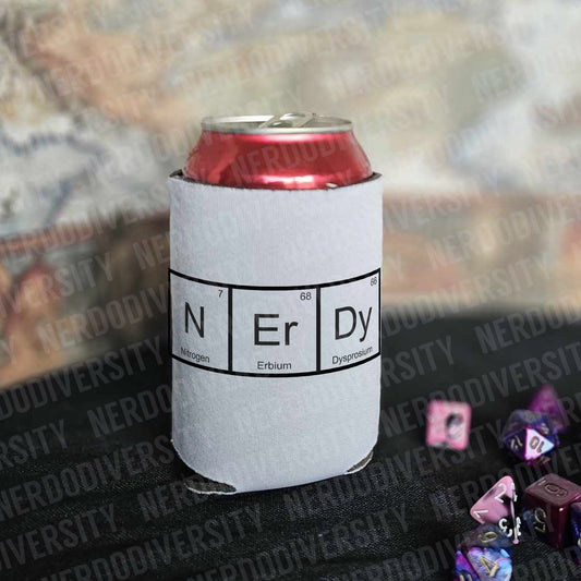 "NErDy Periodic Table" Can Cooler