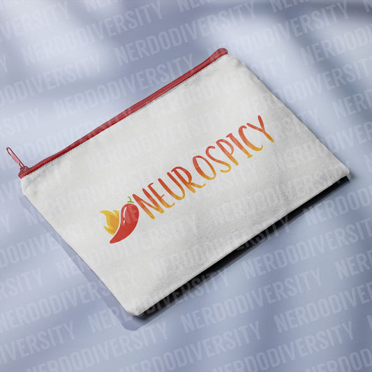 "Neurospicy" Zipper Pouch