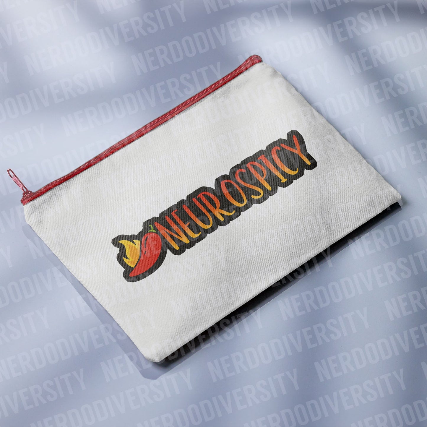 "Neurospicy (Dark Mode)" Zipper Pouch