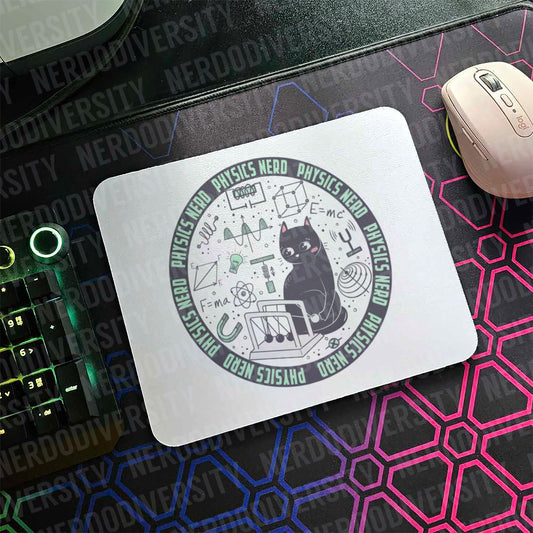 "Physics Nerd" Mouse Pad