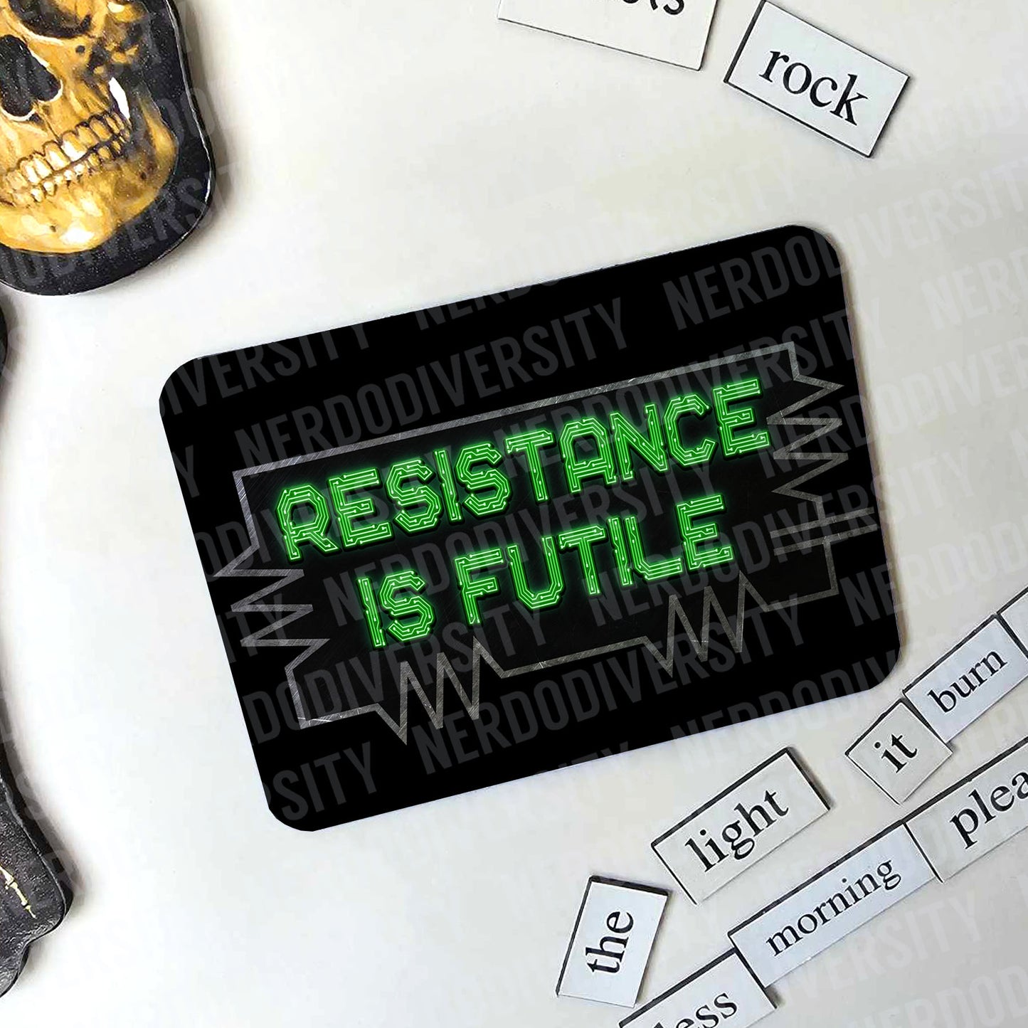 "Resistance is Futile" Magnet