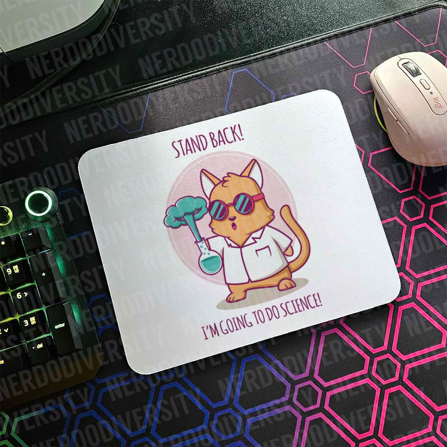 "Stand Back - I'm Going to Do Science" Mouse Pad