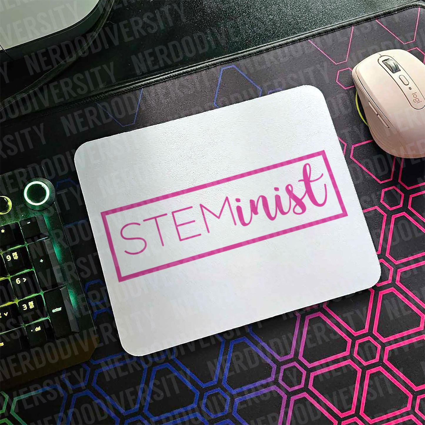 "STEMinist" Mouse Pad