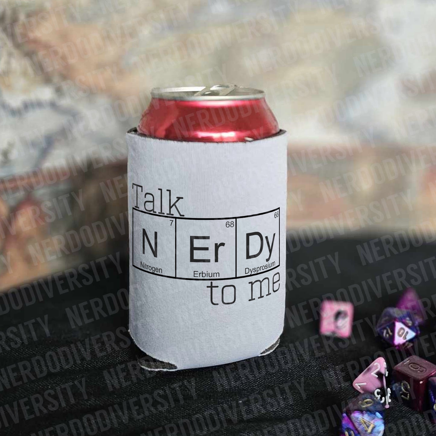 "Talk NErDy to Me" Can Cooler