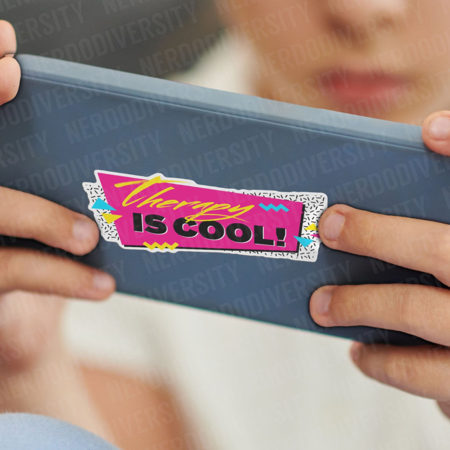 "Therapy Is Cool" Sticker