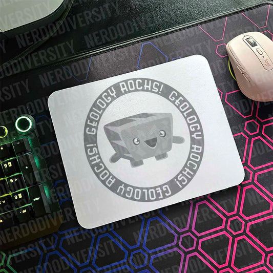 "Geology Rocks" Mouse Pad