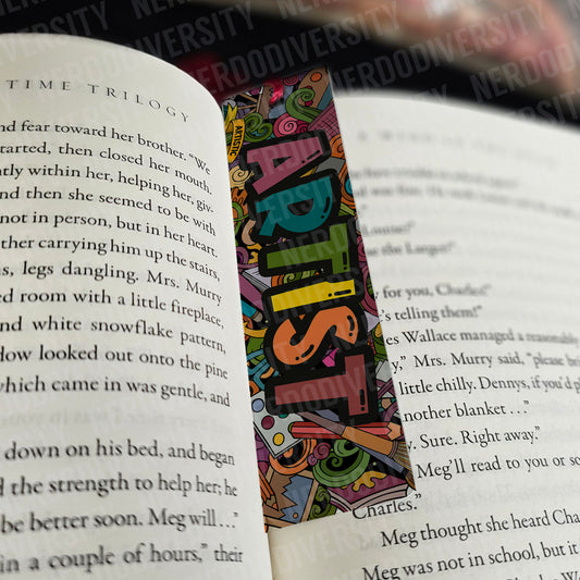 "Artist" Bookmark