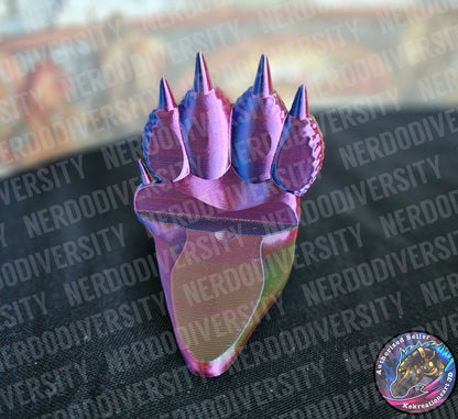 Dragon's Paw Doorstop - Hologram