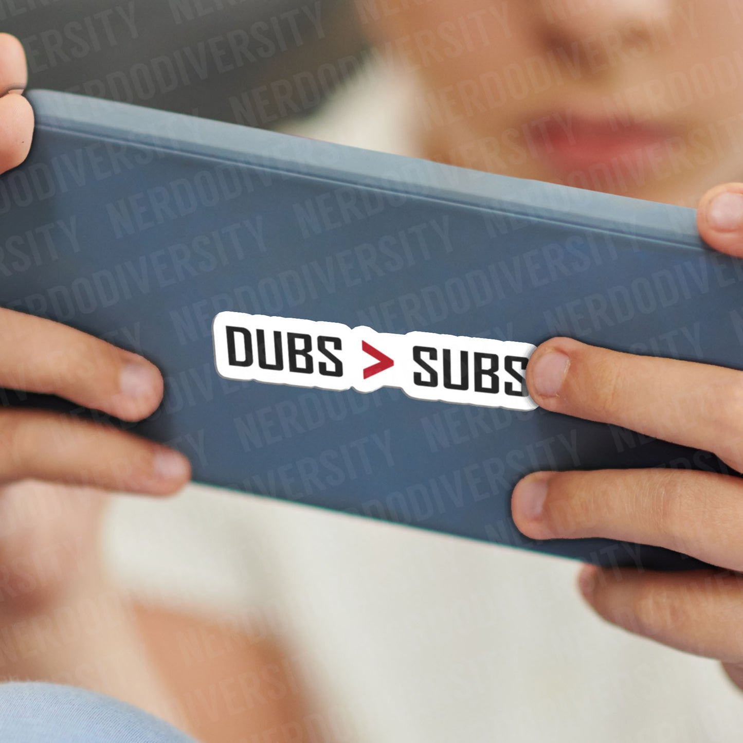 "Dubs > Subs" Sticker