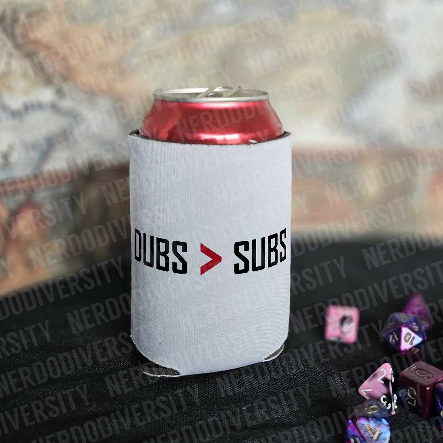 "Dubs > Subs" Can Cooler