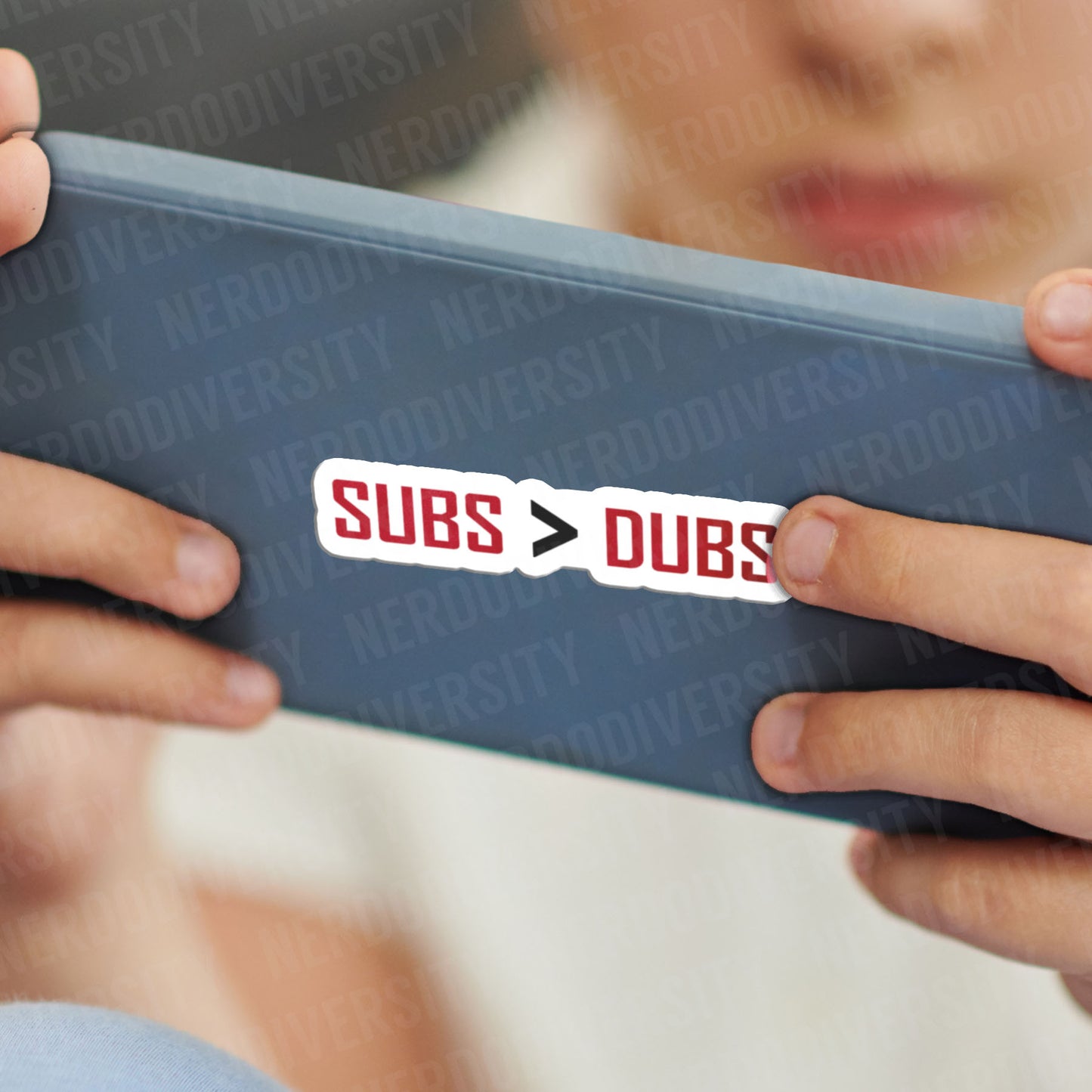 "Subs > Dubs" Sticker