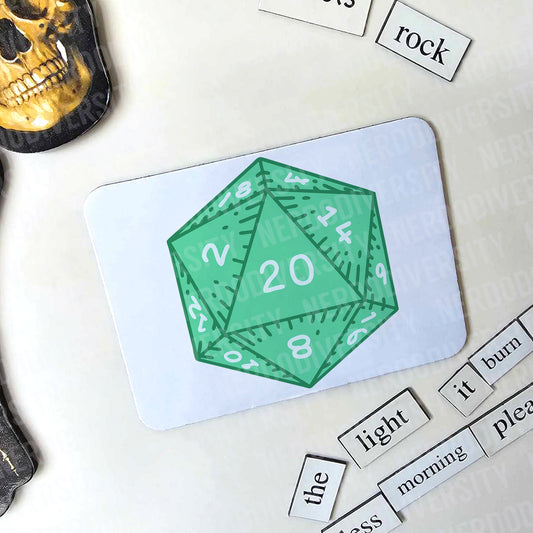 "D20 (Green)" Magnet