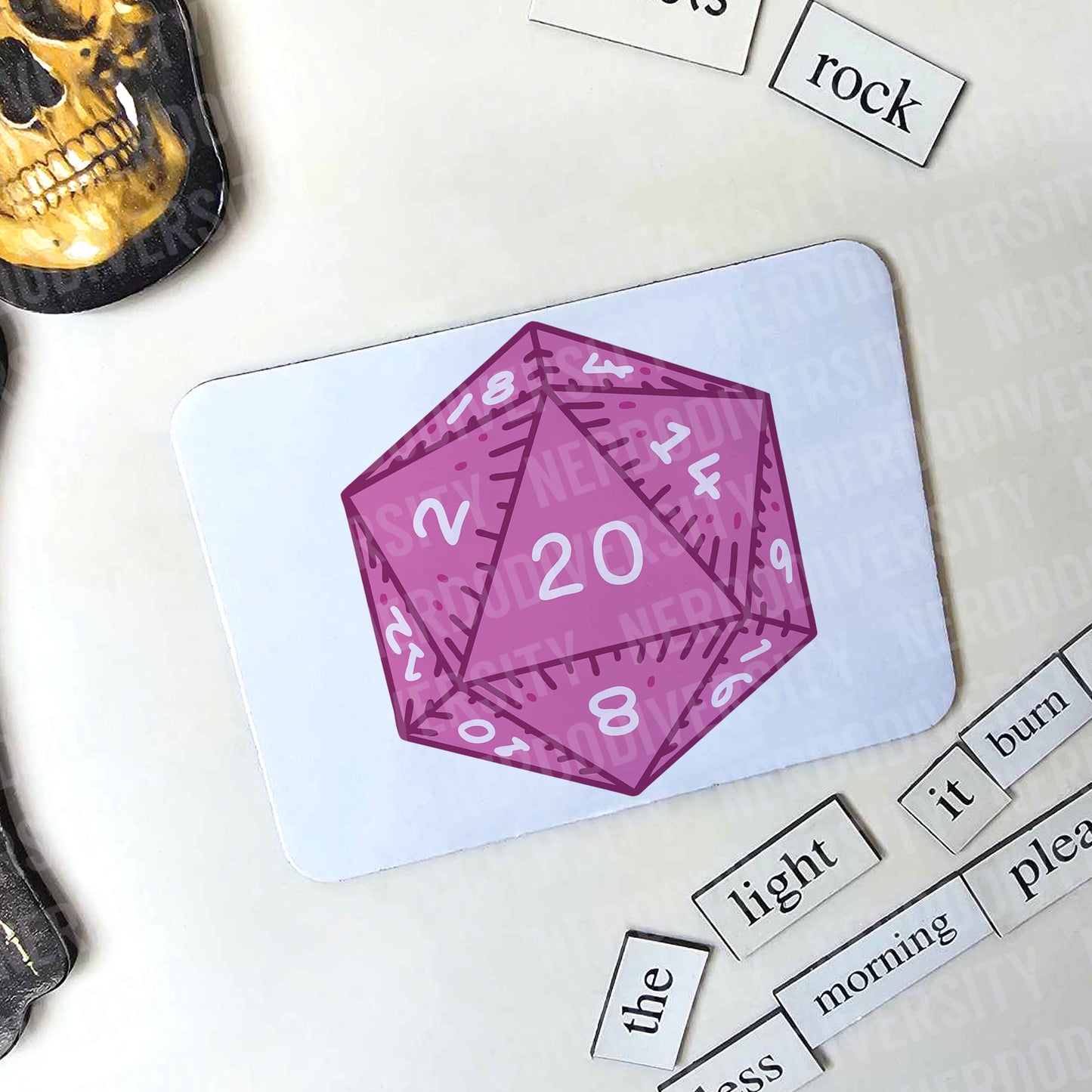 "D20 (Pink)" Magnet