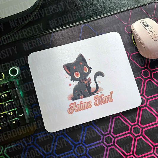 "Anime Nerd" Mouse Pad