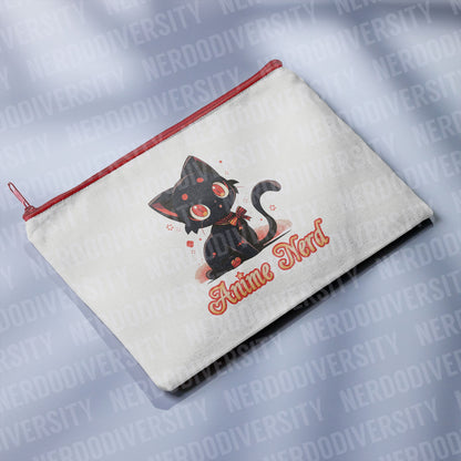 "Anime Nerd" Zipper Pouch