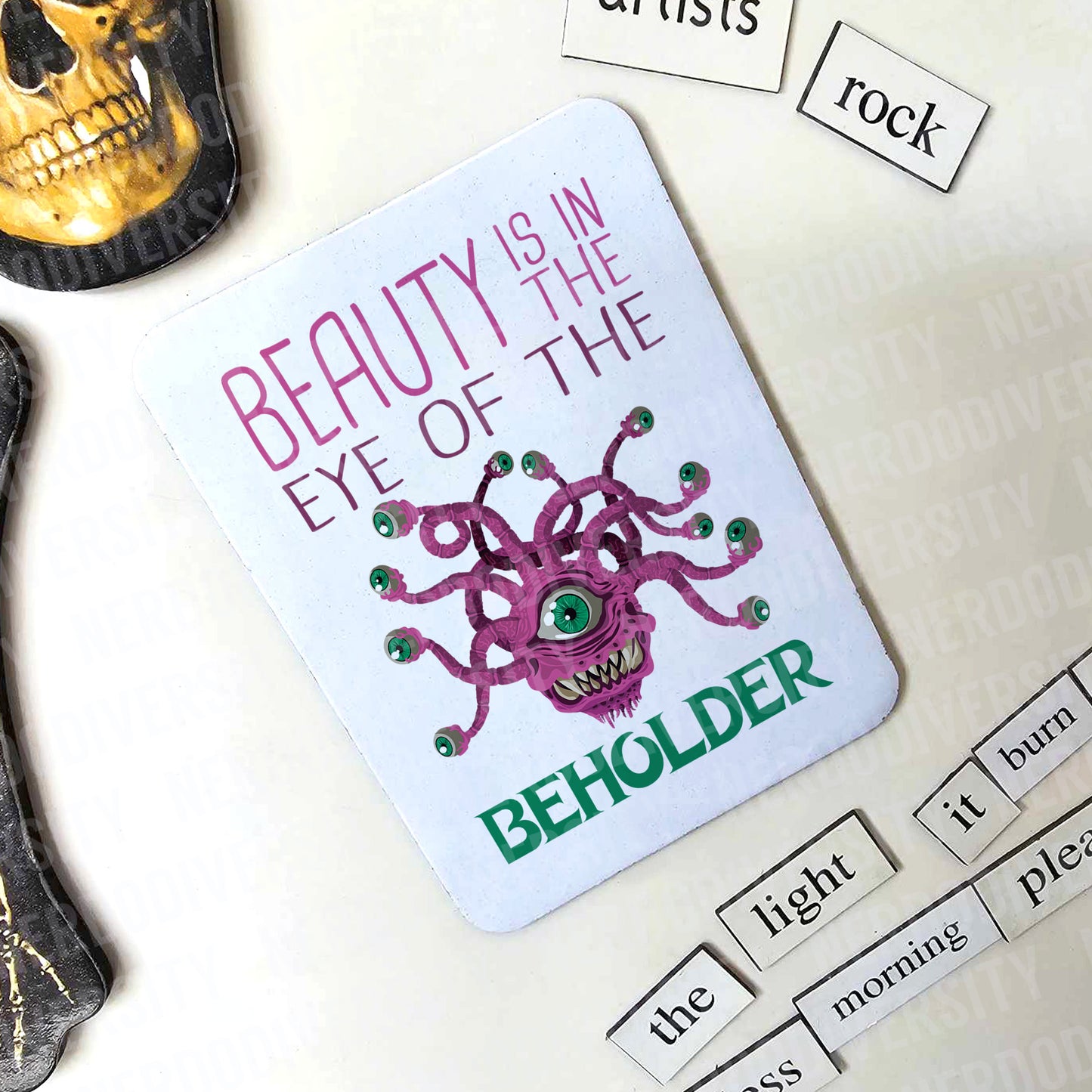 "Beauty is in the Eye of the Beholder" Magnet