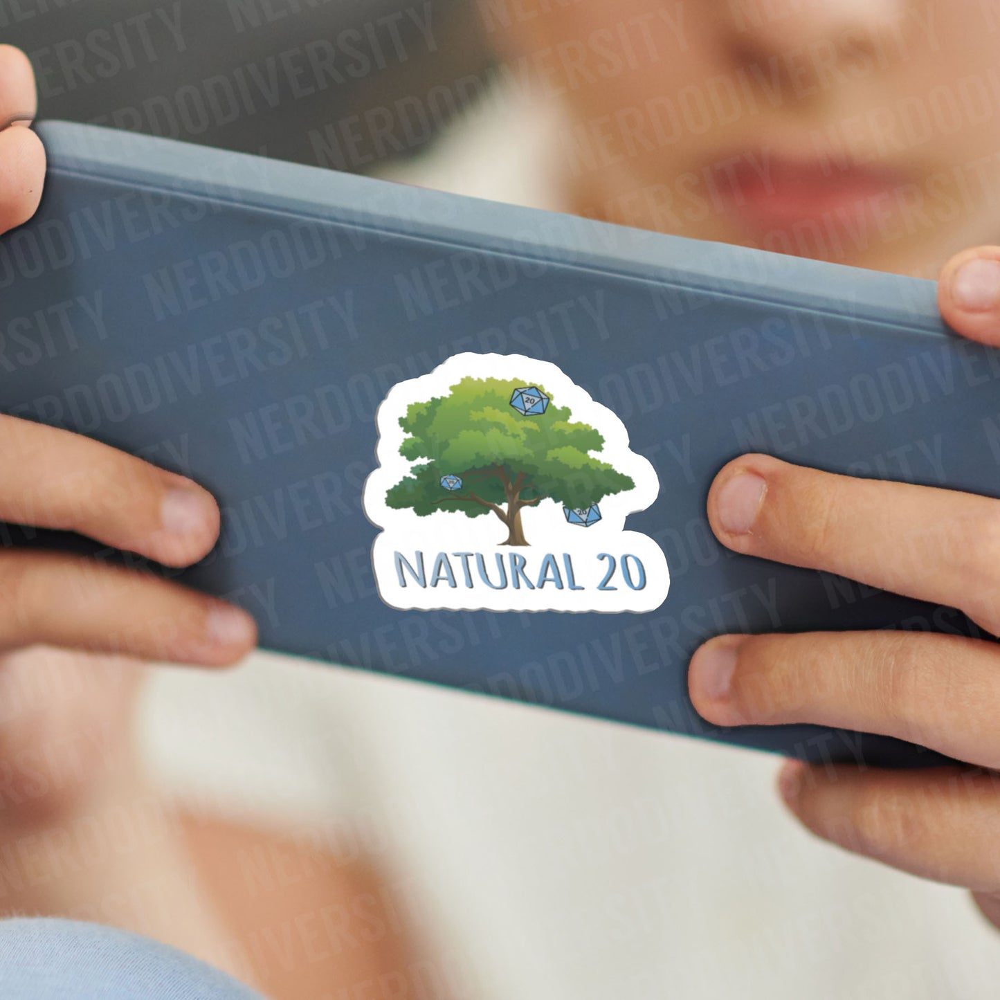 "Natural 20" Sticker