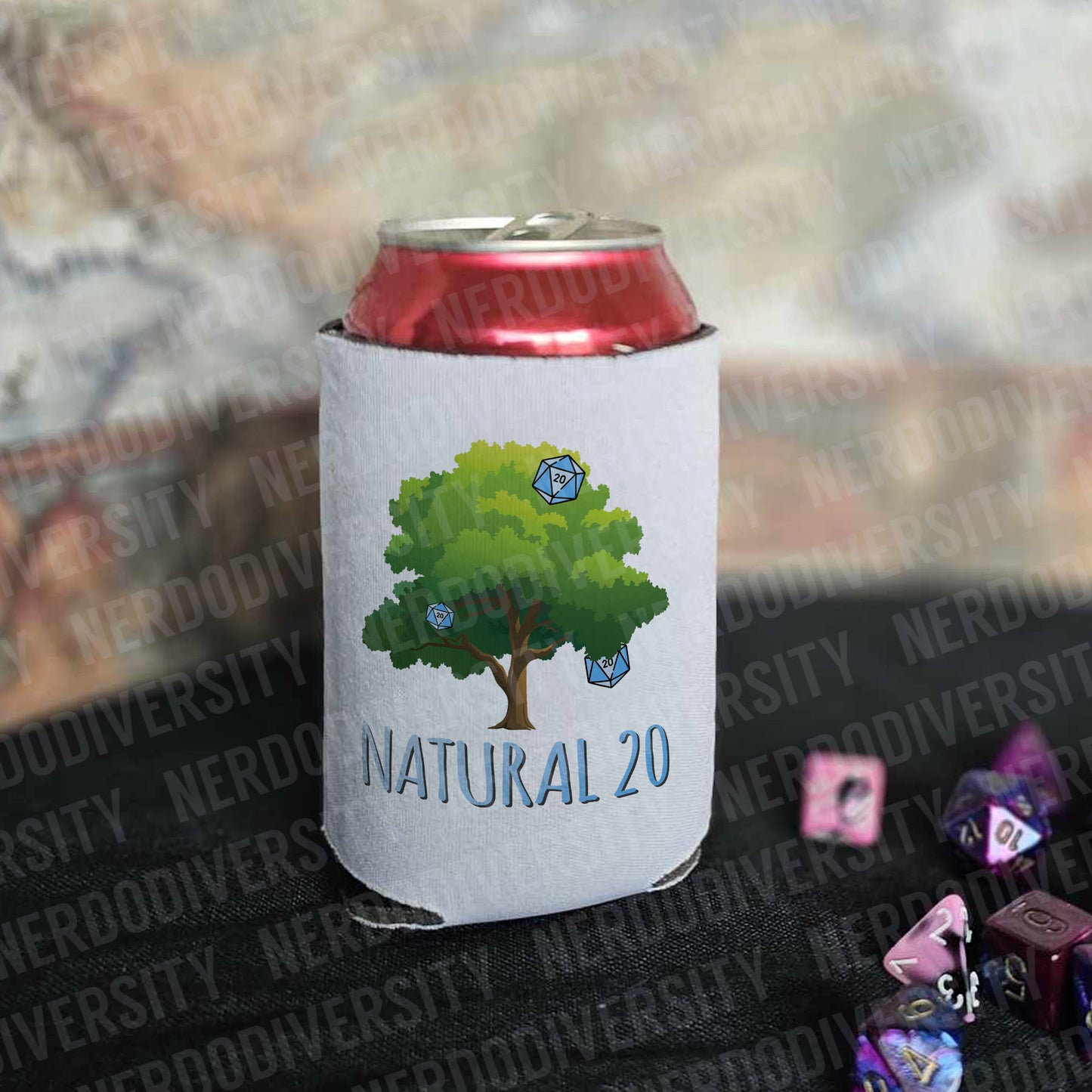 "Natural 20" Can Cooler