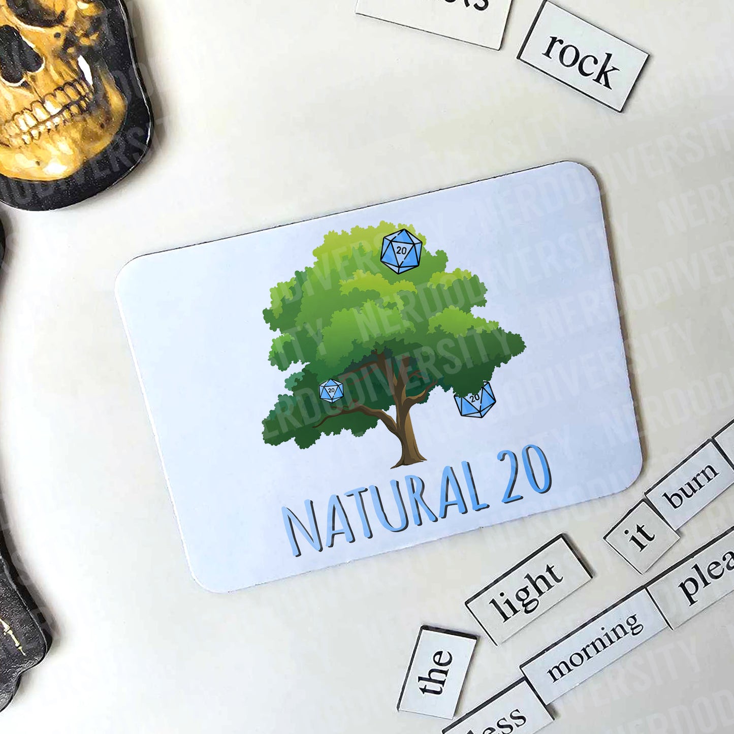 "Natural 20" Magnet