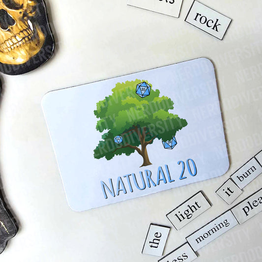 "Natural 20" Magnet